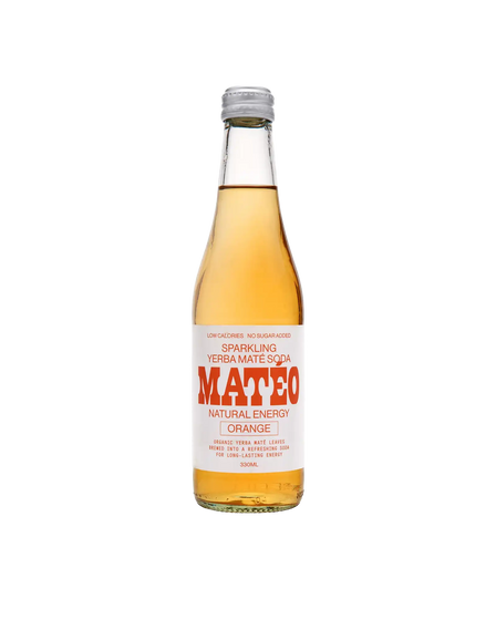 Orange Yerba Mate Bottles