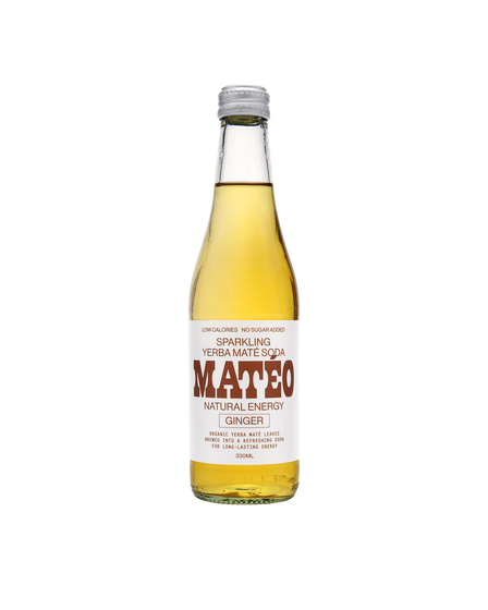 Ginger Yerba Mate Bottles