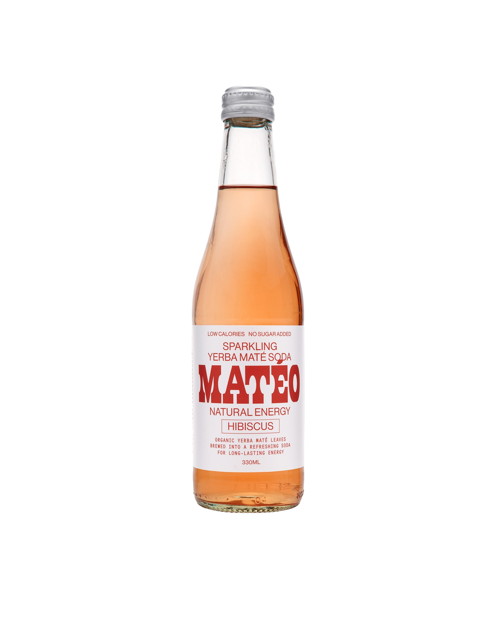 Hibiscus Yerba Mate Bottles